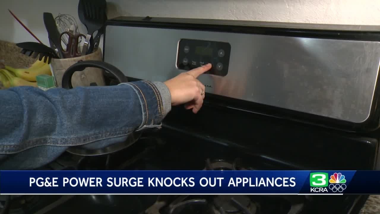 PG&E power surge leaves Lincoln residents with damaged appliances