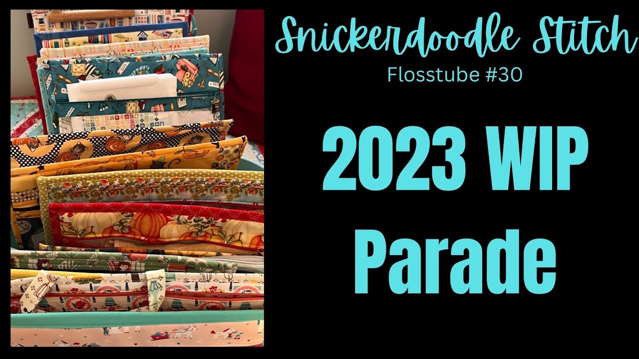 WIP Parade!  (Plus project bags and a few kitted up projects)