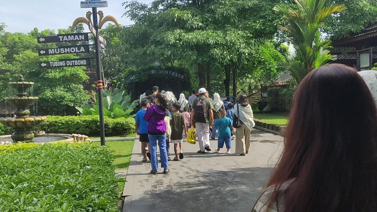 Sertijab dan wisata keluarga besar RT 09 RW 06 MANYARAN - Part 2 : kedatangan dan tubing