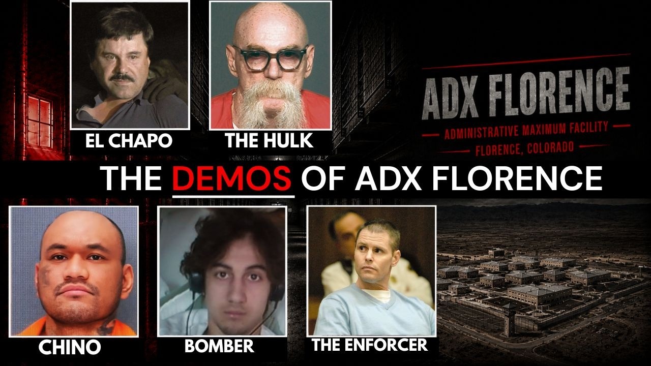 5 Most Evil Inmates of ADX Florence | Who Turned Supermax Into Hell | Prison Files