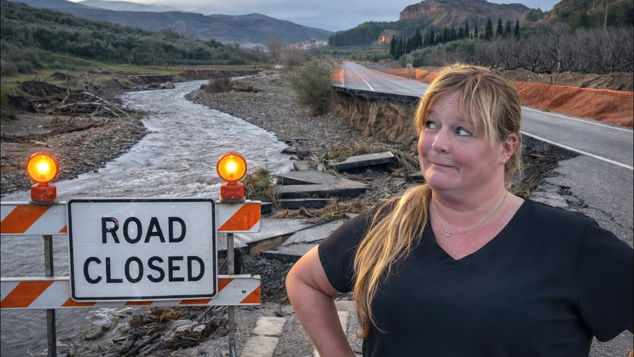Fireworks Everywhere… Then the Road Closed