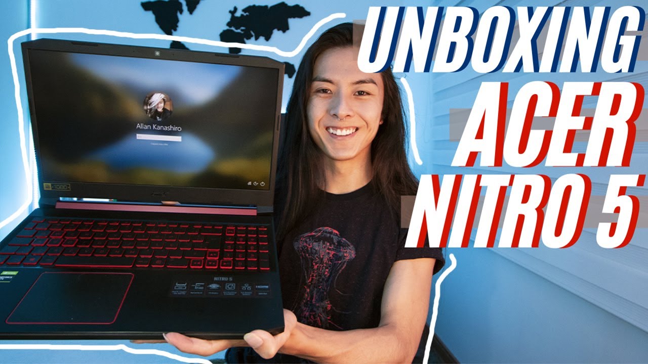 💻 TROQUEI DE NOTEBOOK DEPOIS DE 6 ANOS!! | Unboxing Acer NITRO 5 i5 GTX1650 + Primeiras impressões