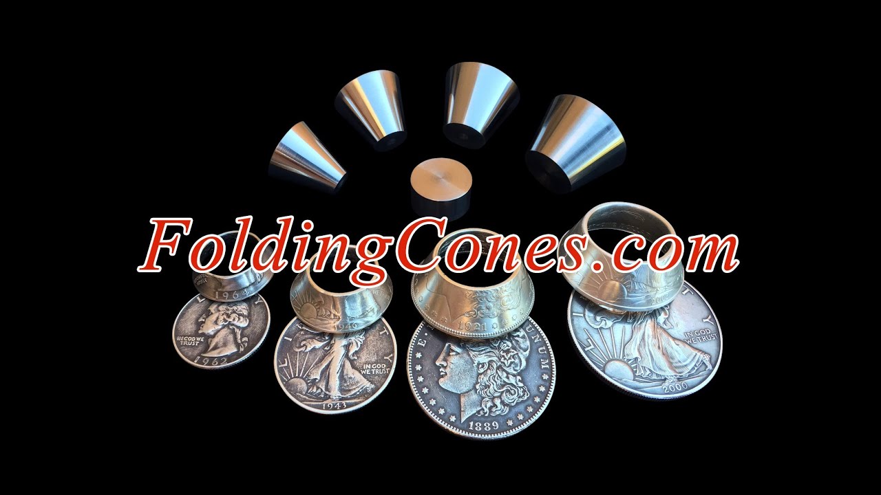 Coin Ring Tools: the NEWEST Way to FOLD a Coin Ring; Keeps 100% of the Inner Detail