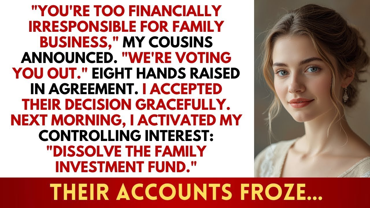 Cousins Called Me 'Financially Irresponsible' - I Control Their Family Fund