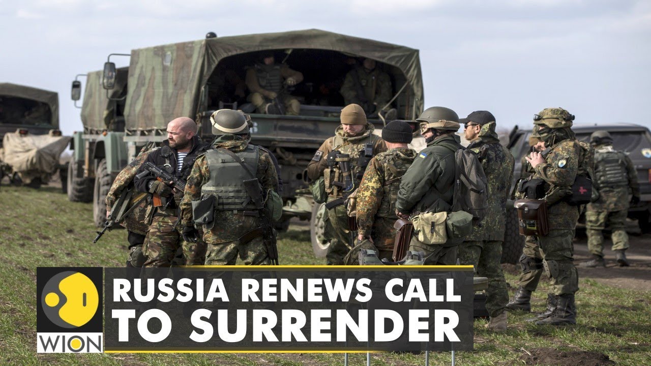 Russia asks Mariupol defenders to 'lay down their arms,' Ukraine vows to fight on | World News