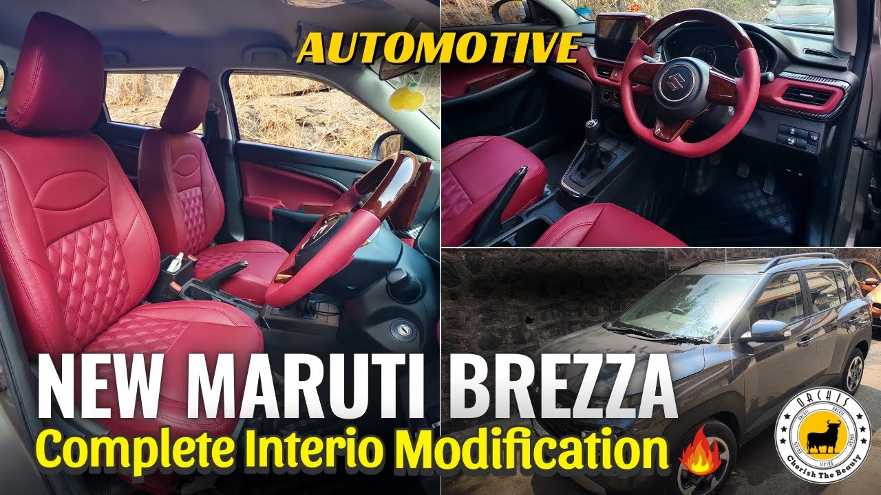 Maruti Brezza Interior Modification🔥Stunning Bodex Color Customization by Orchis Mumbai