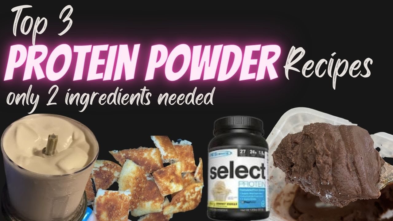 My Top 3 Protein Powder HACKS//3 Recipes that will blow your mind