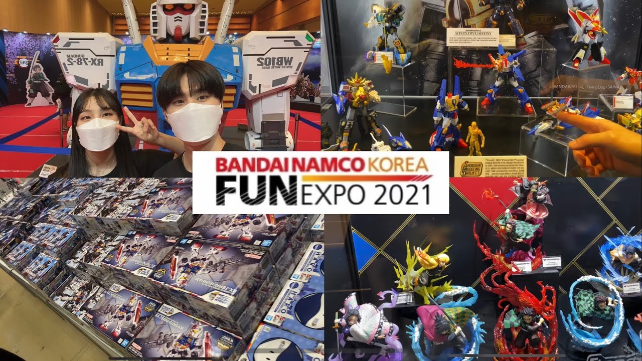건프라 엑스포 다녀왔어요🤗 BANDAI NAMCO korea FUN EXPO 2021