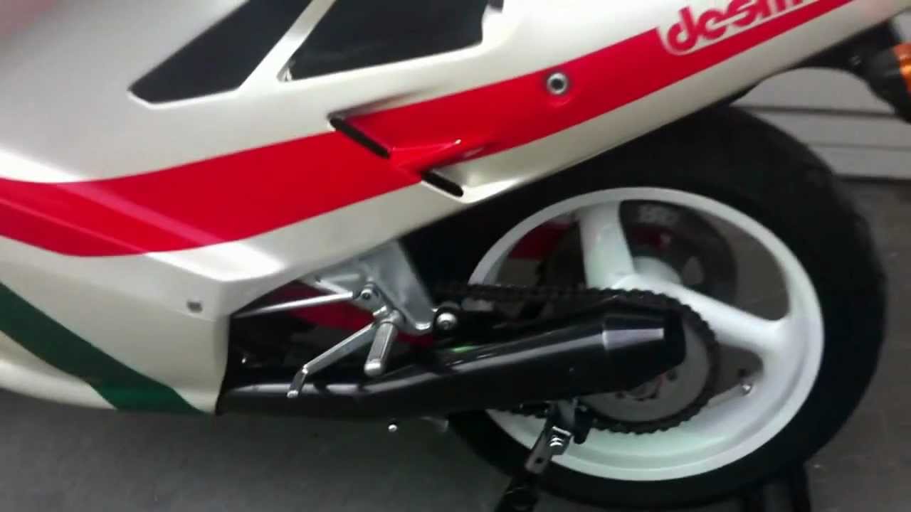 bimota db-1 engine start! exhaust sound!!!