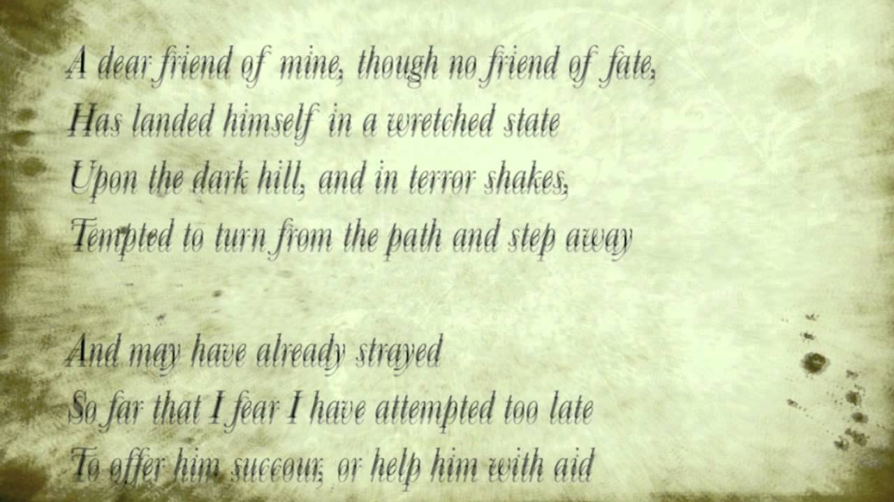 Dante Inferno - The Rap Translation - Canto II