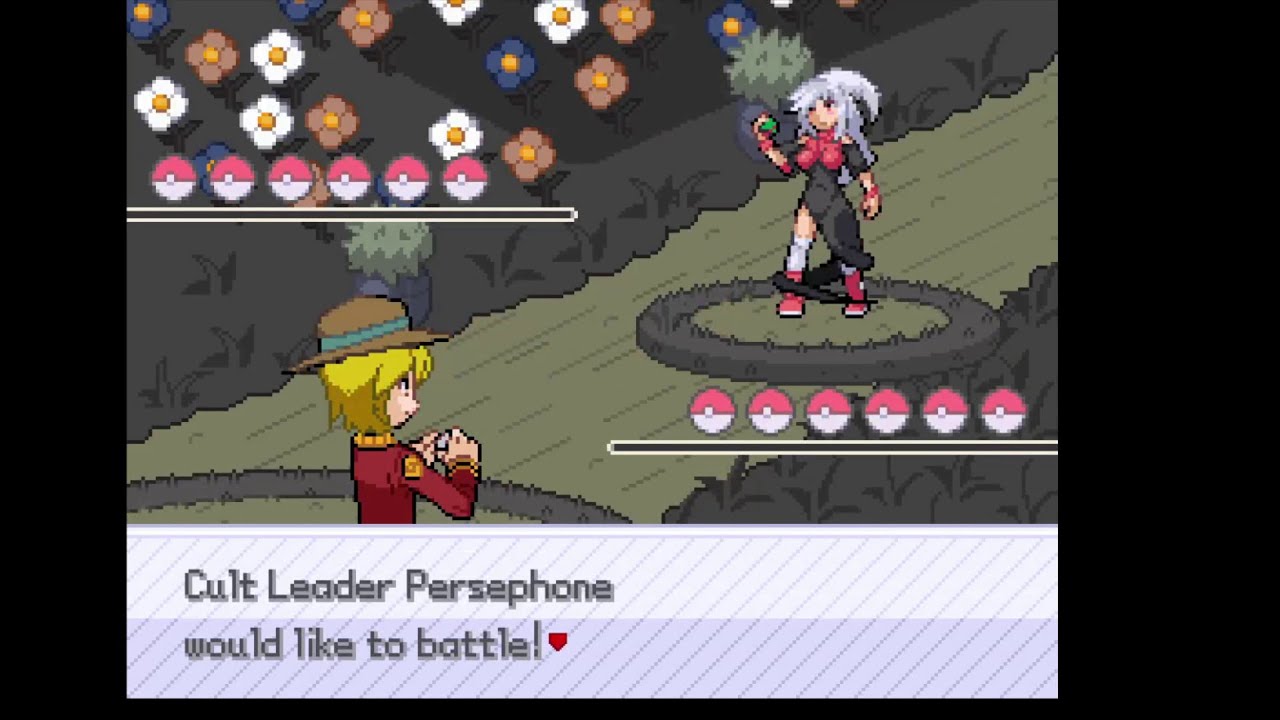 Pokemon Insurgence - vs. Cult Leader Persephone #2 (Hard 1.2.7)