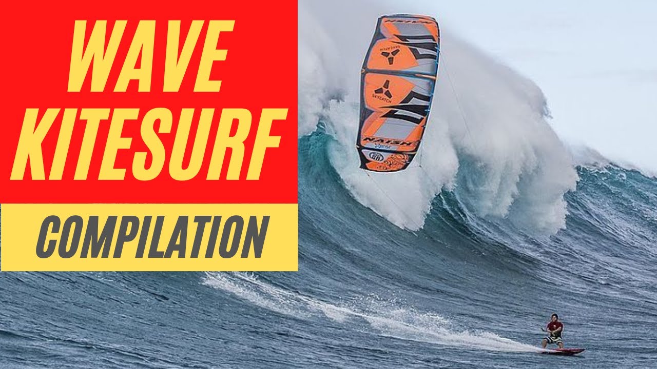 THE BEST OF WAVE KITESURF - SPORTS ACTION COMPILATION