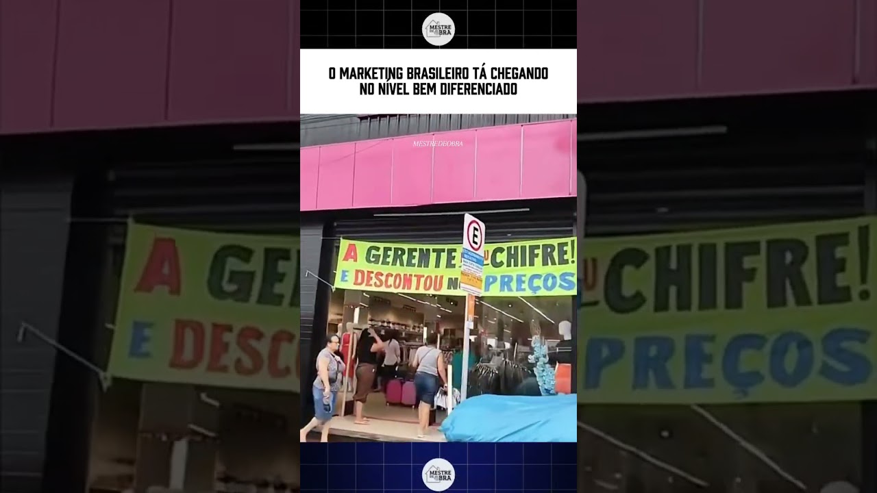 o marketing brasileiro t&aacute; chegando em um n&iacute;vel diferenciado #mestredeobra