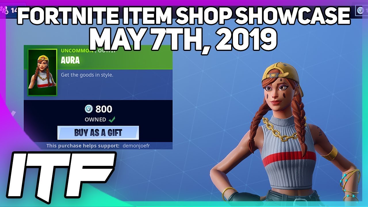 В магазине предметов Fortnite появились *НОВЫЕ* скины АУРЫ И ГИЛЬДИИ! [7 мая 2019 г.] (Fortnite B...
