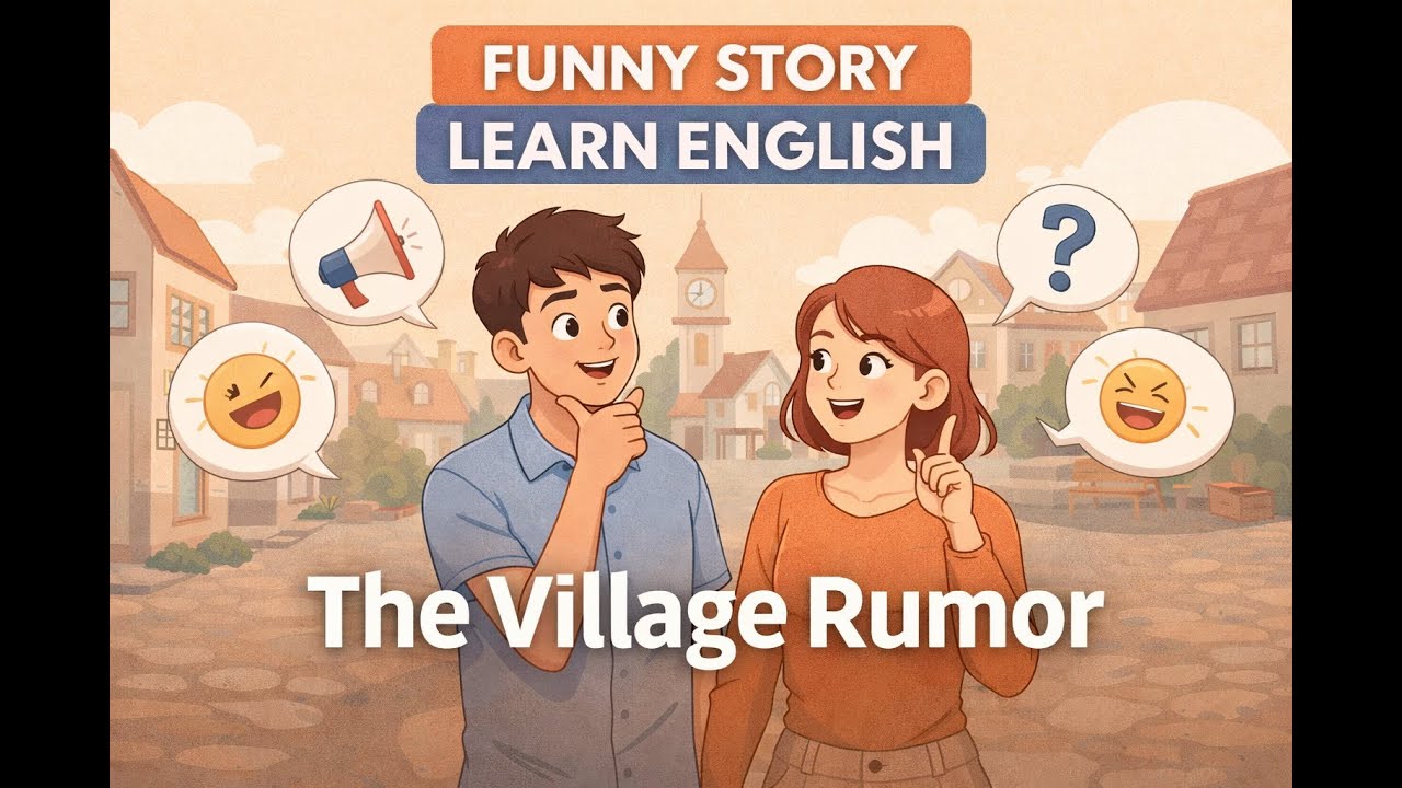 The Village Rumor 🗣️🏘️ | Learn English with a Funny Story