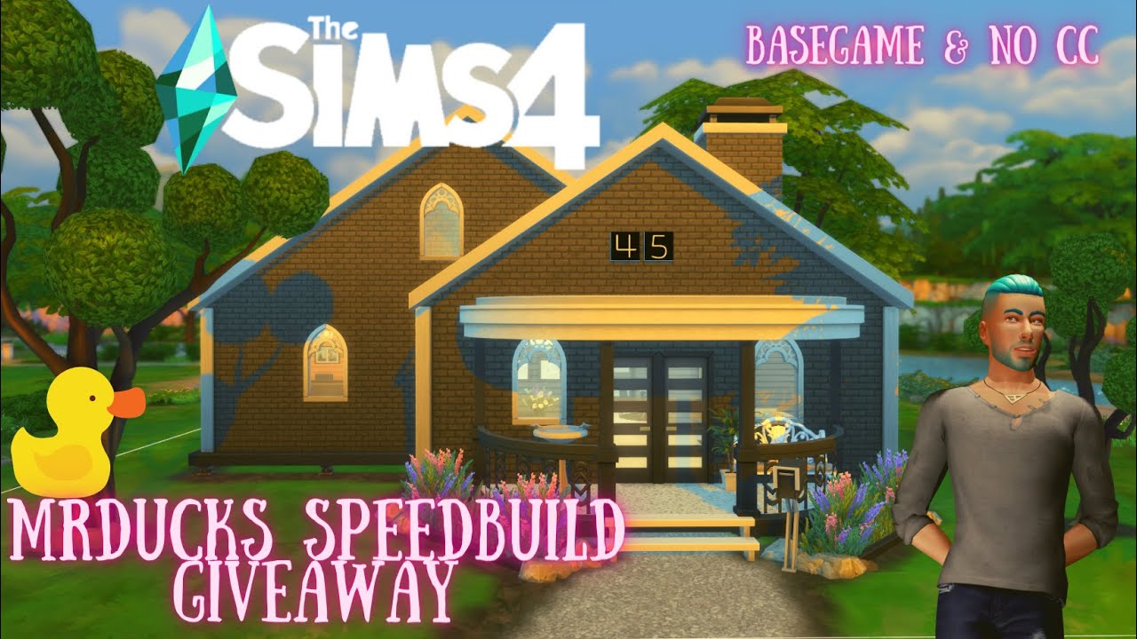 The Sims 4 | Speedbuild GiveAway | MrDucks