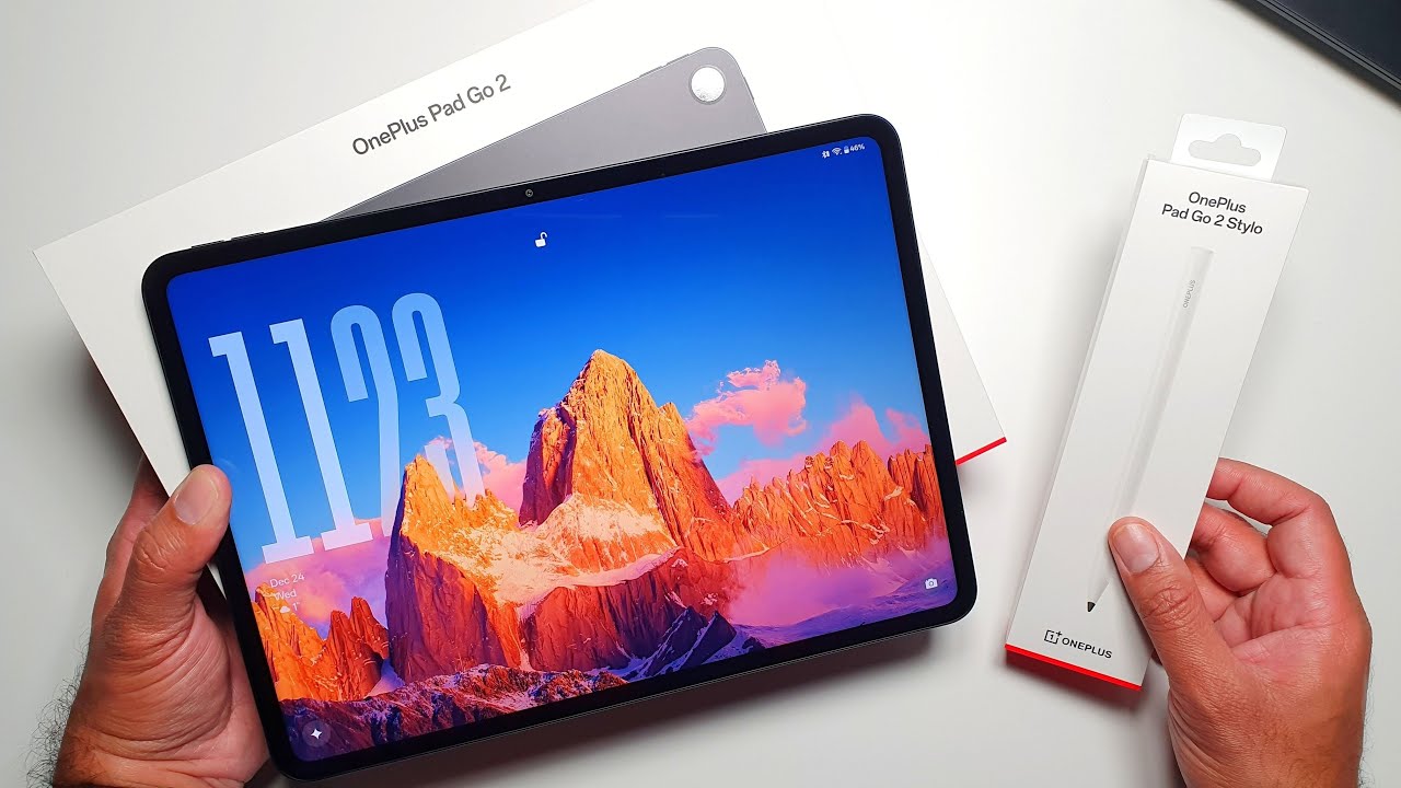 Распаковка планшета OnePlus Pad Go 2 — чехол и стилус в комплекте!