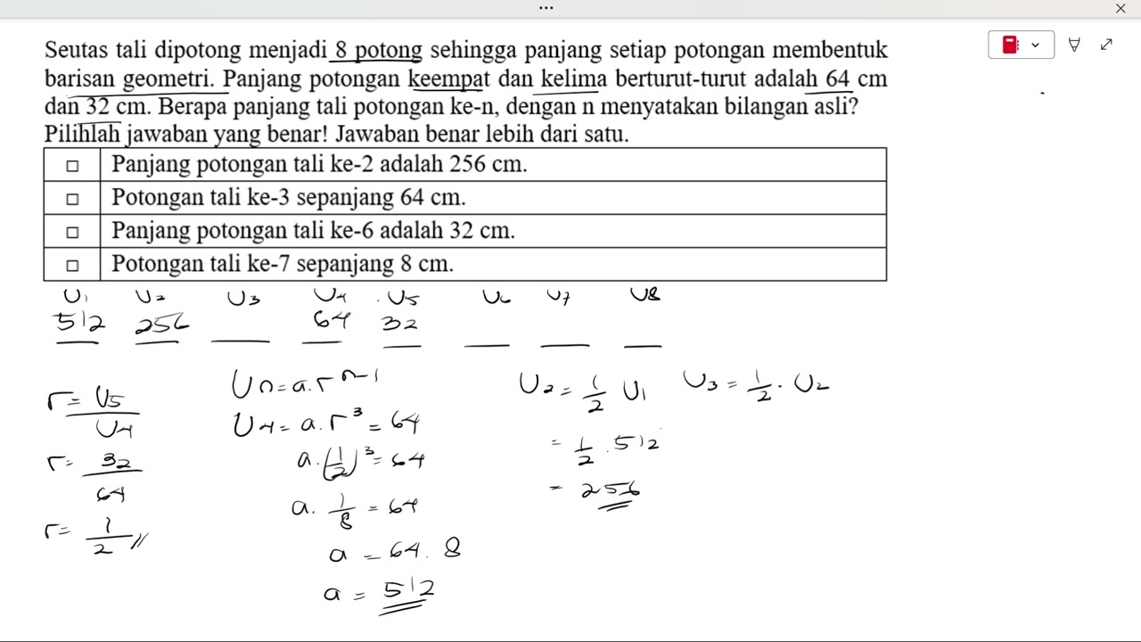Try Out TKA Matematika SMP Buku Intan Pariwara (13)