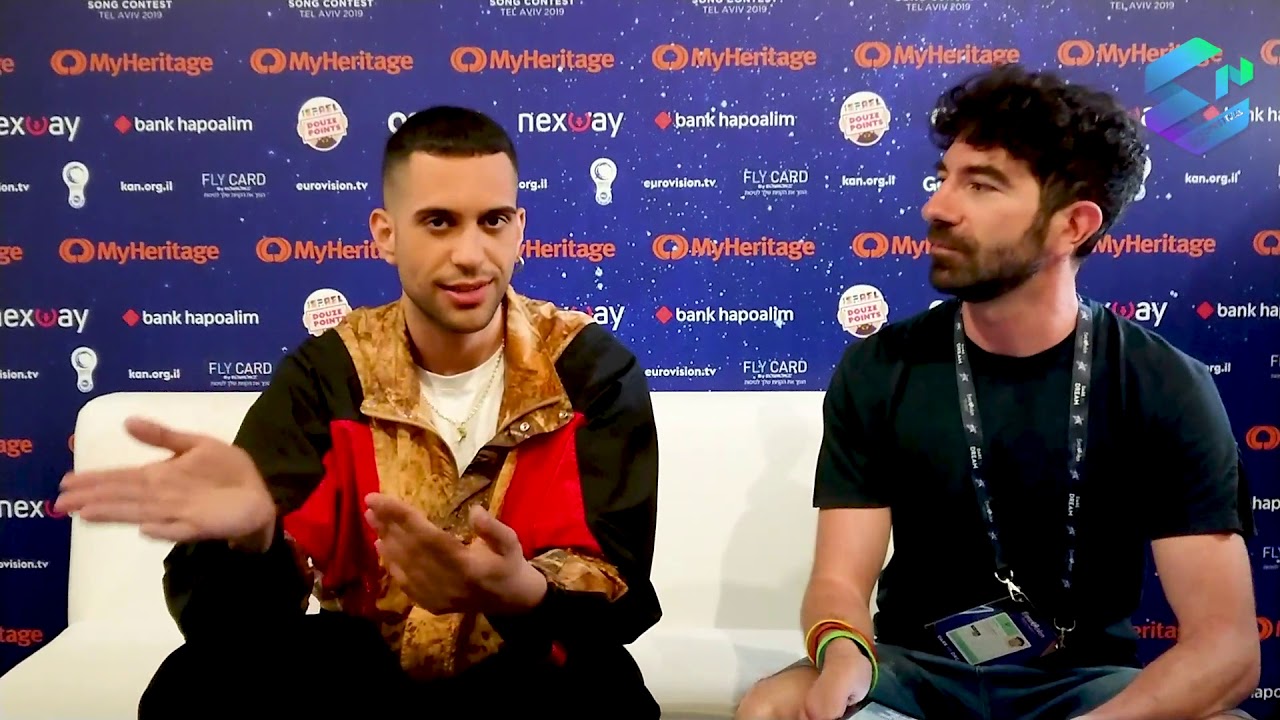 Intervista a Mahmood dall'Expo di Tel Aviv (Eurovision 2019)