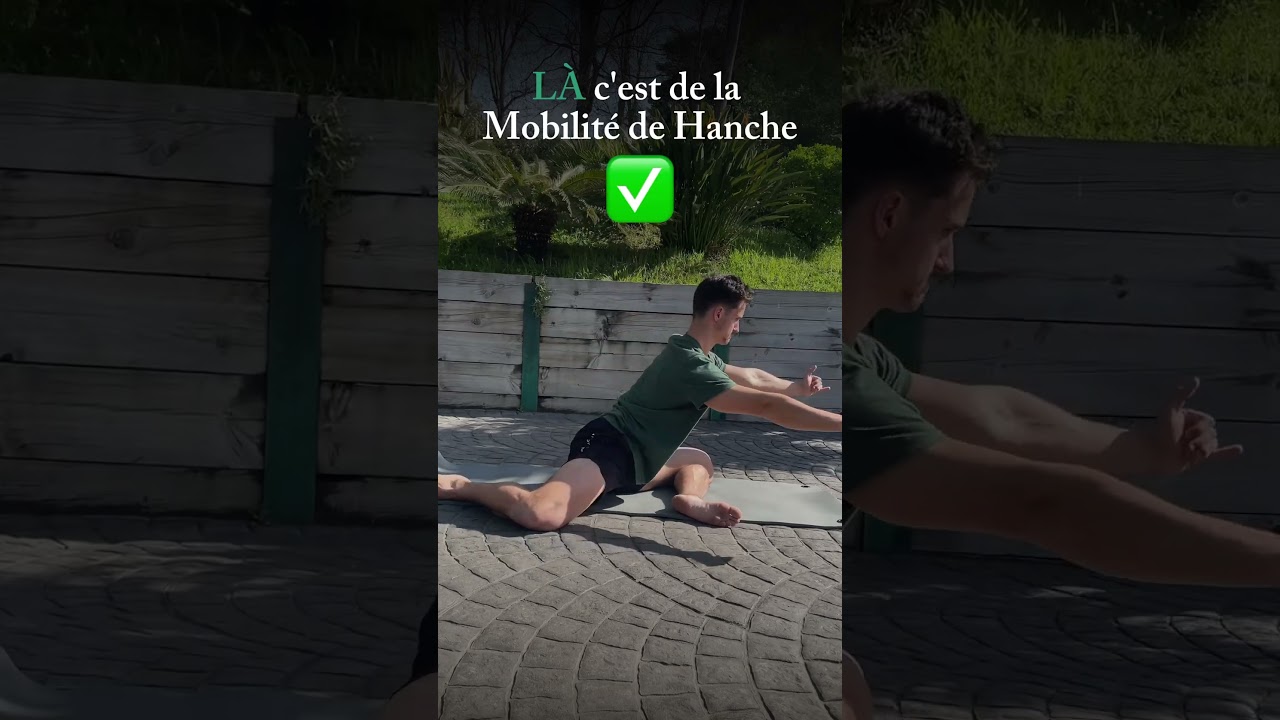 2 exercices de mobilit&eacute;s pour tes hanches #mobilit&eacute; #exercice #hanches