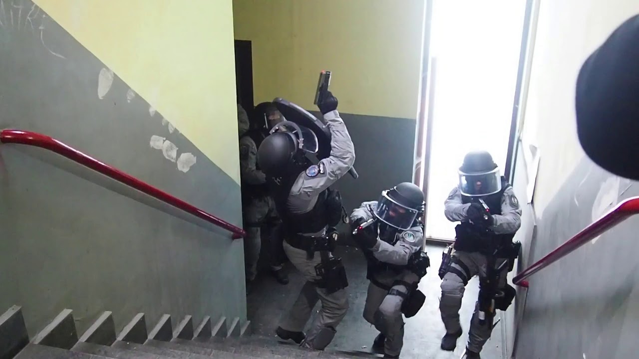 Entrainement UAS - Zone de Police Mons/Quévy