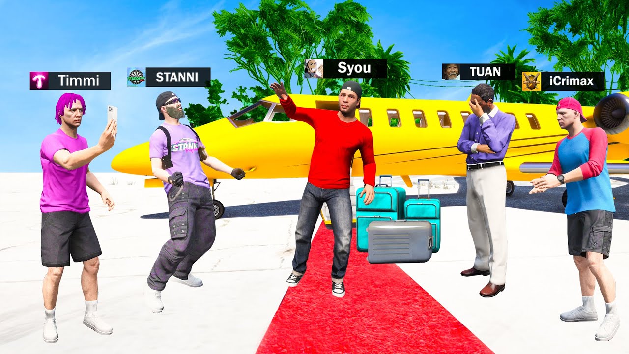 ich komme aus URLAUB und BESUCHE alle meine FREUNDE in GTA 5 RP!