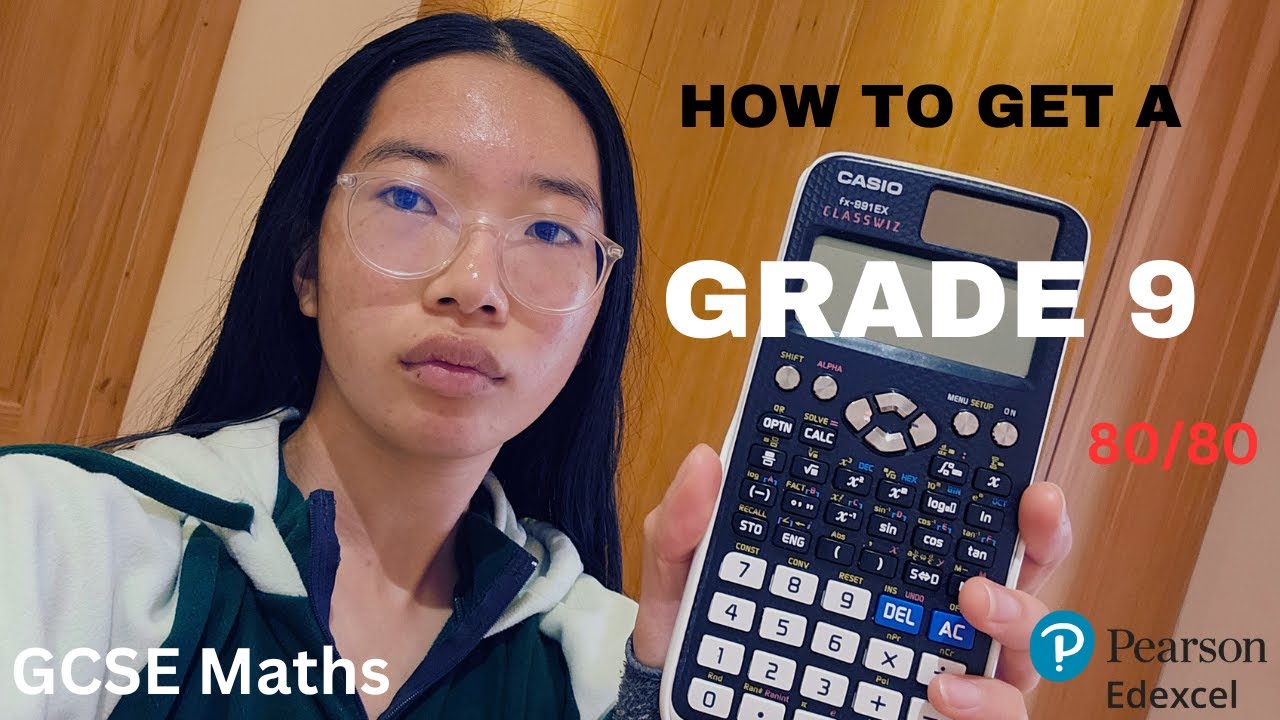 HOW TO GET A GRADE 9 IN GCSE EDEXCEL MATHS (How to revise + study leave tips)