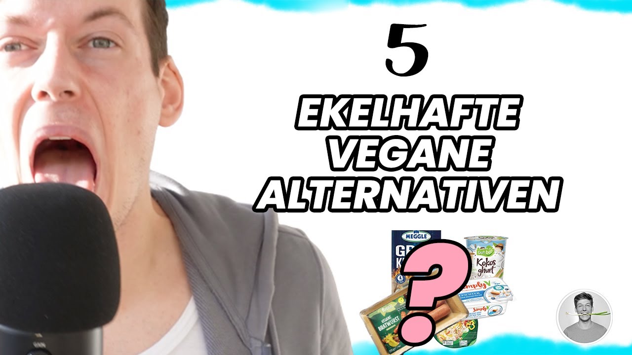 5 VEGANE Produkte die absolut EKELHAFT sind | Vegane Produkte im Test