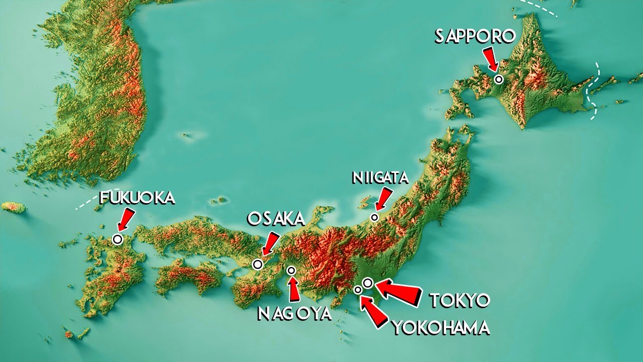 BAGAIMANA KONDISI JEPANG JIKA DILIHAT DARI LETAK GEOGRAFISNYA