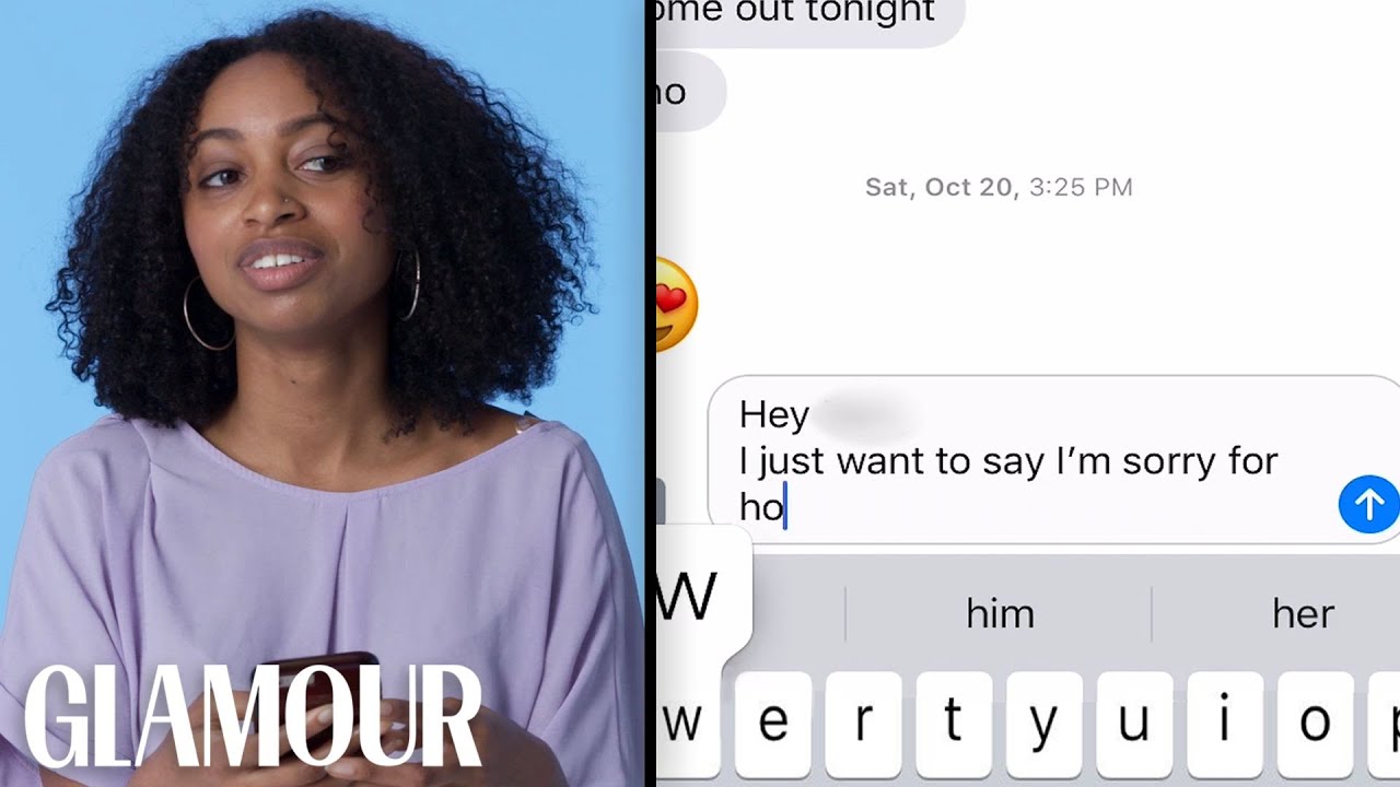Woman Apologizes to the Guy She Ghosted | Composed | Glamour