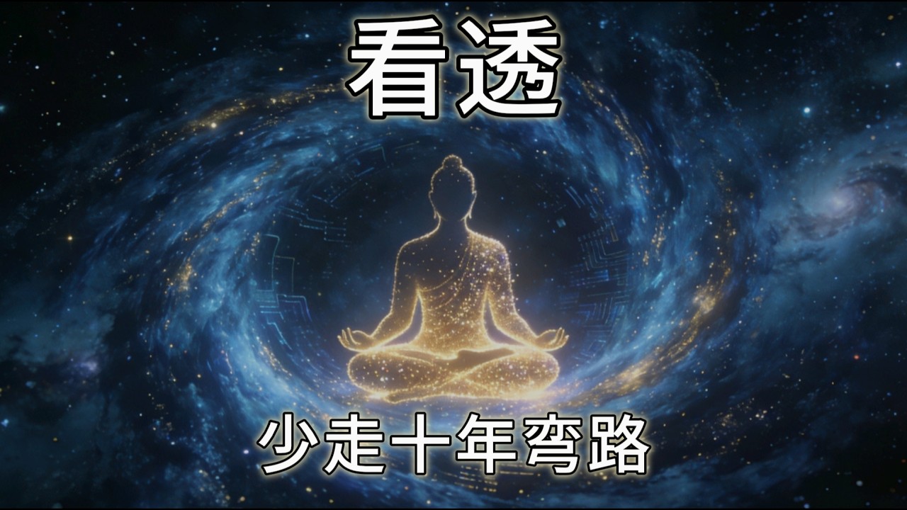 佛陀怎么看因果~看透生活的底层逻辑~ #國學 #佛學 #療愈 #佛法智慧 #人生智慧 #修行