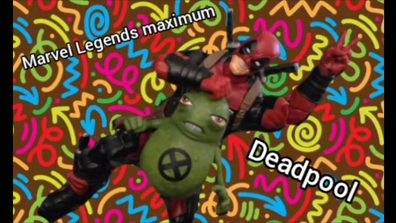 I'm back..!!!!!!  Marvel Legends maximum Deadpool action figure review