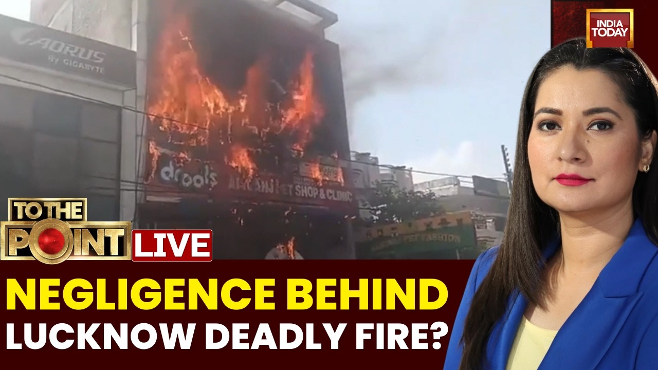 Lucknow Fire Tragedy LIVE: 15 Young Lives Lost In UP, Action Promised But Questions Remain | Watch