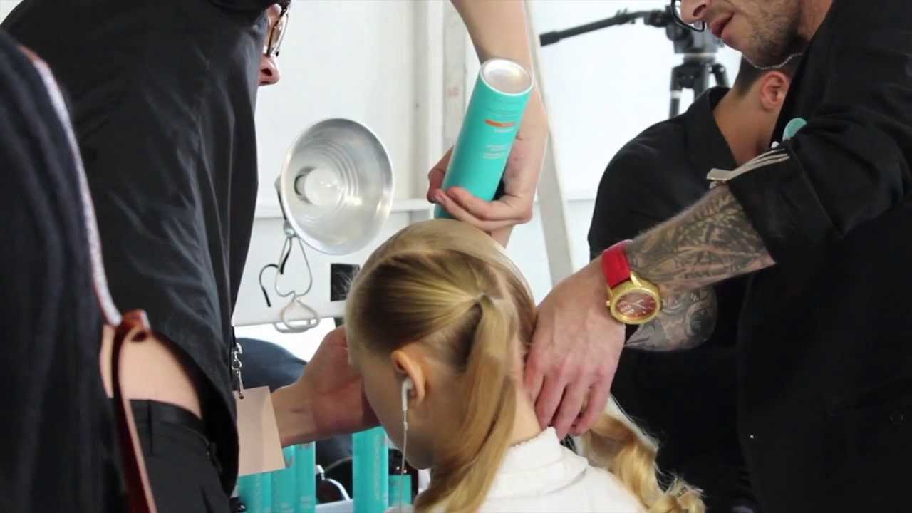 Backstage with Morrocanoil: Delpozo FW 2014