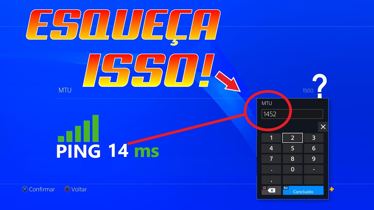 MTU PARA JOGOS ONLINE: É NECESSÁRIO ALTERAR?! QUAL O VALOR CORRETO? 1500,PING BAIXO?