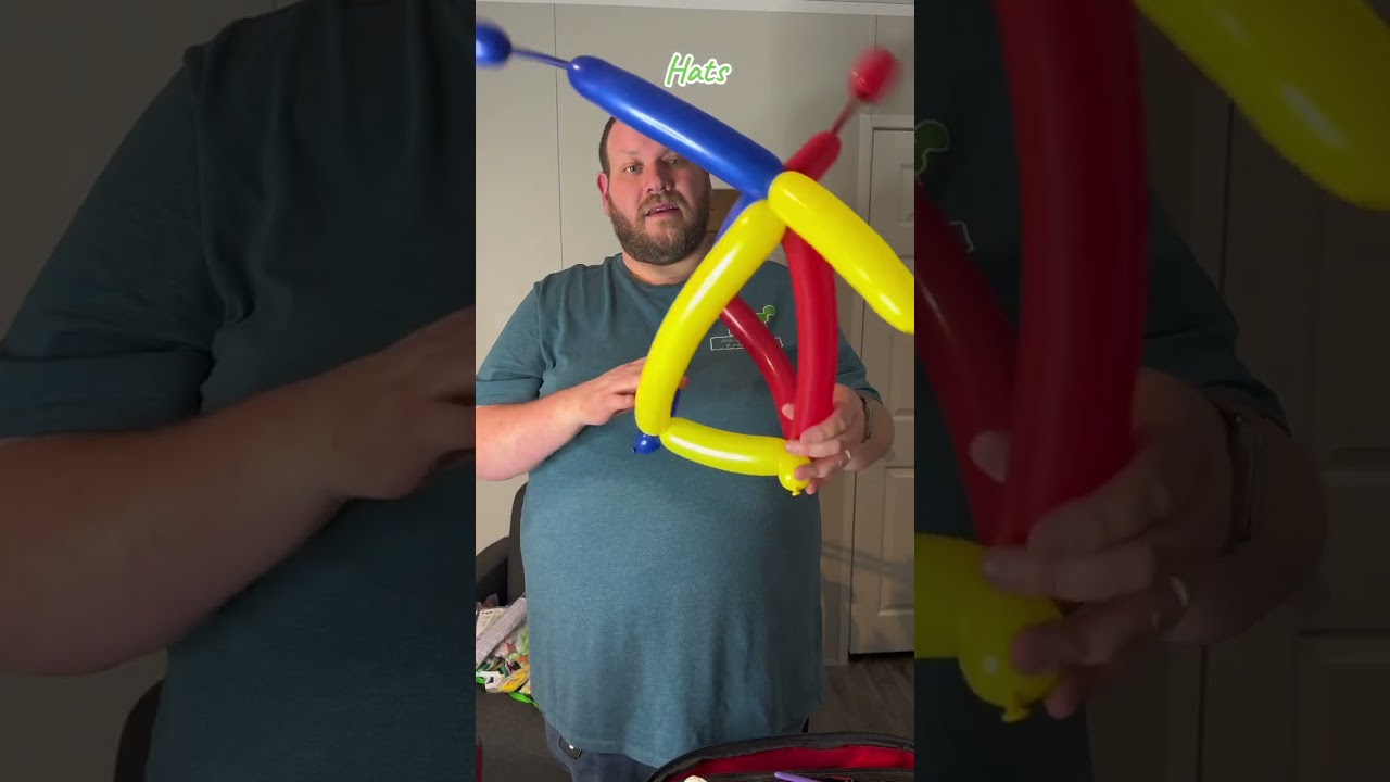 Balloon hats and crowns 