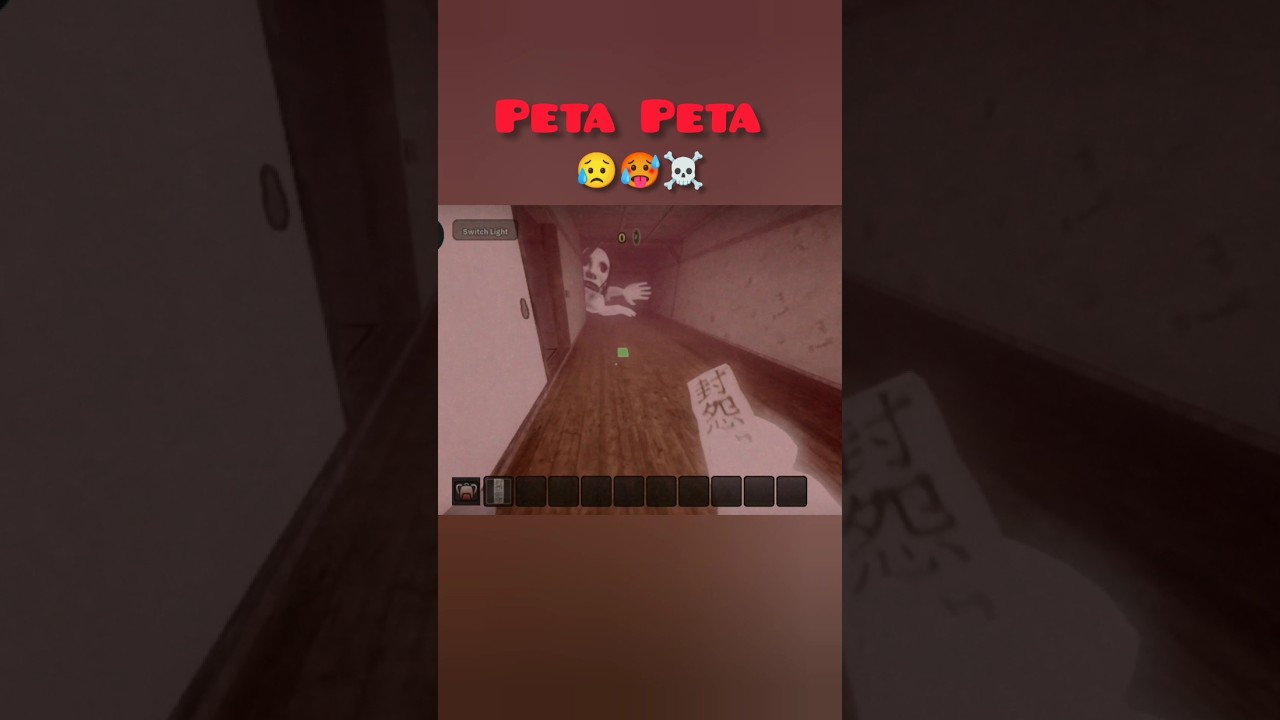 PETA PETA ⁉️💀 #hantu #roblox #petapeta #scary