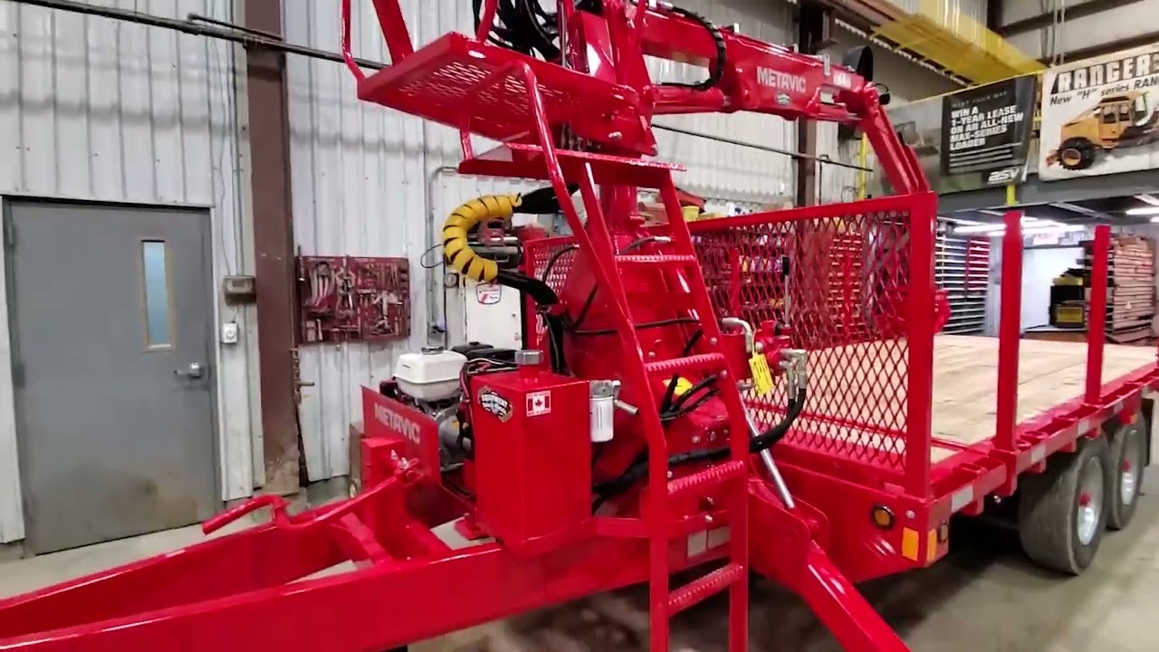 Custom Built Metavic Trailer from Pete's Equipment