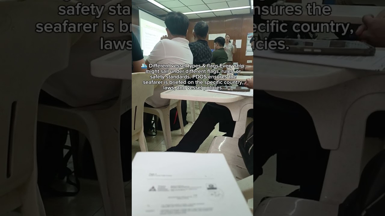 🇵🇭 PDOS &ndash; Pre-Departure Orientation Seminar Seminar.  #pdos #seafarer #shorts