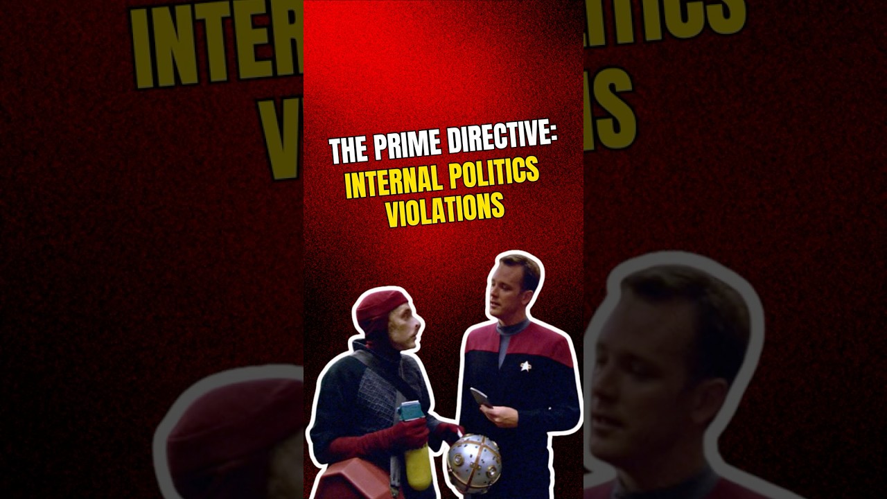 That One Time Tom Paris Broke the Prime Directive: Internal Politics Violations