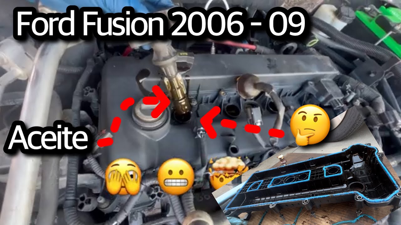 Como Cambiar las Tapa de Valvulas Valve Cover Gasket Ford Fusion 2006 - 2009