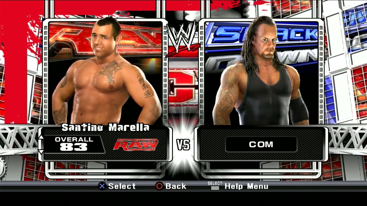 WWE Smackdown vs Raw 2009 Full Roster Oficia Roster Completo 