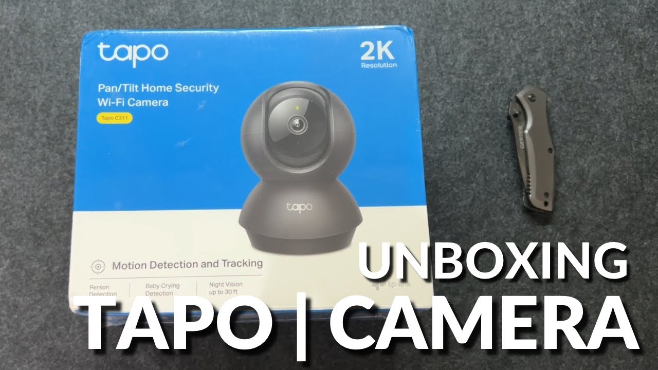 UNBOXING: TAPO Home Camera