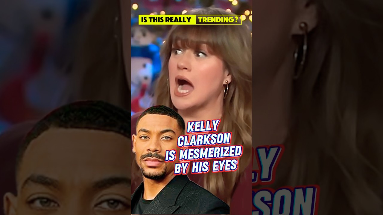 KELLY CLARKSON Is Mesmerized By AARON Pierre’s Eyes | 