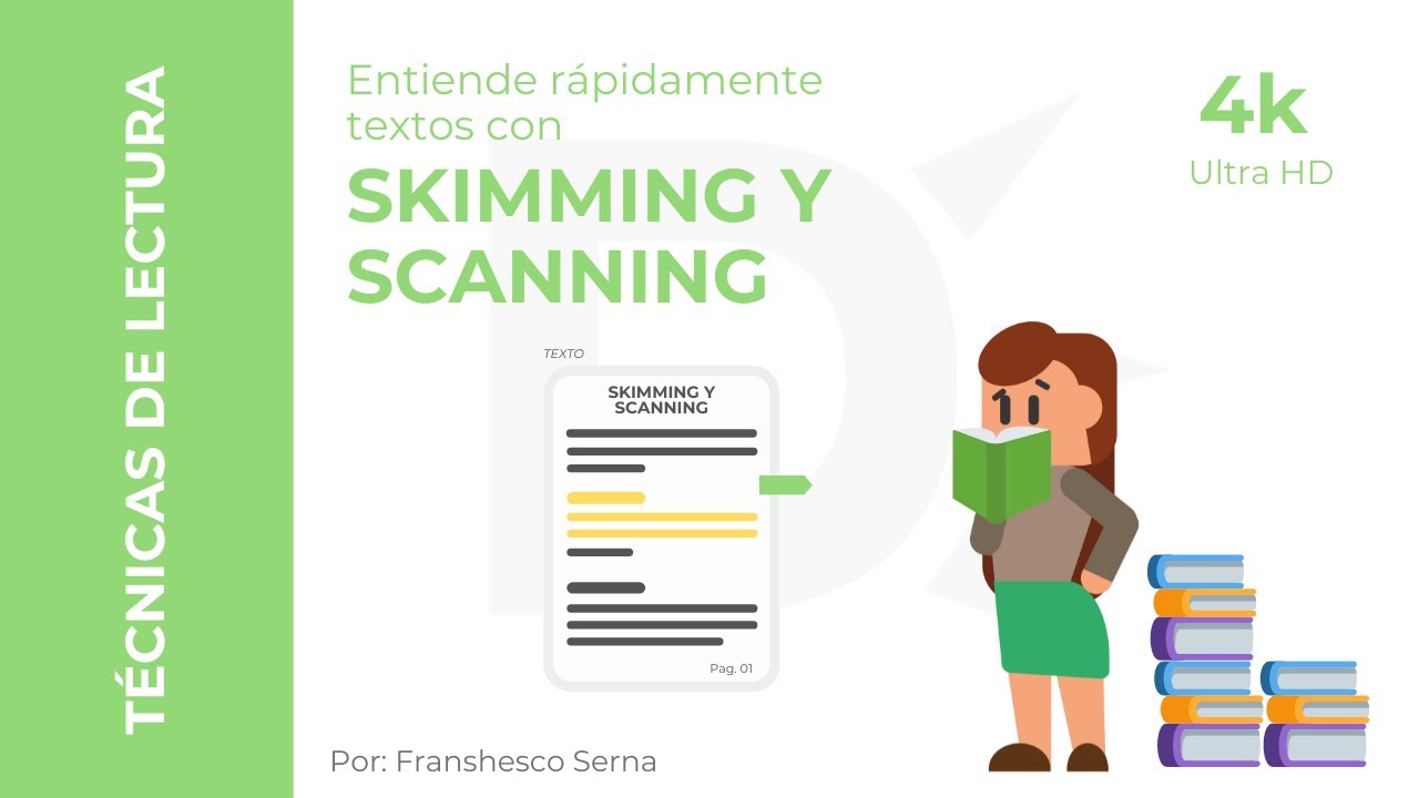 📖 Entiende rápidamente textos con SKIMMING y SCANNING I Técnicas de lectura