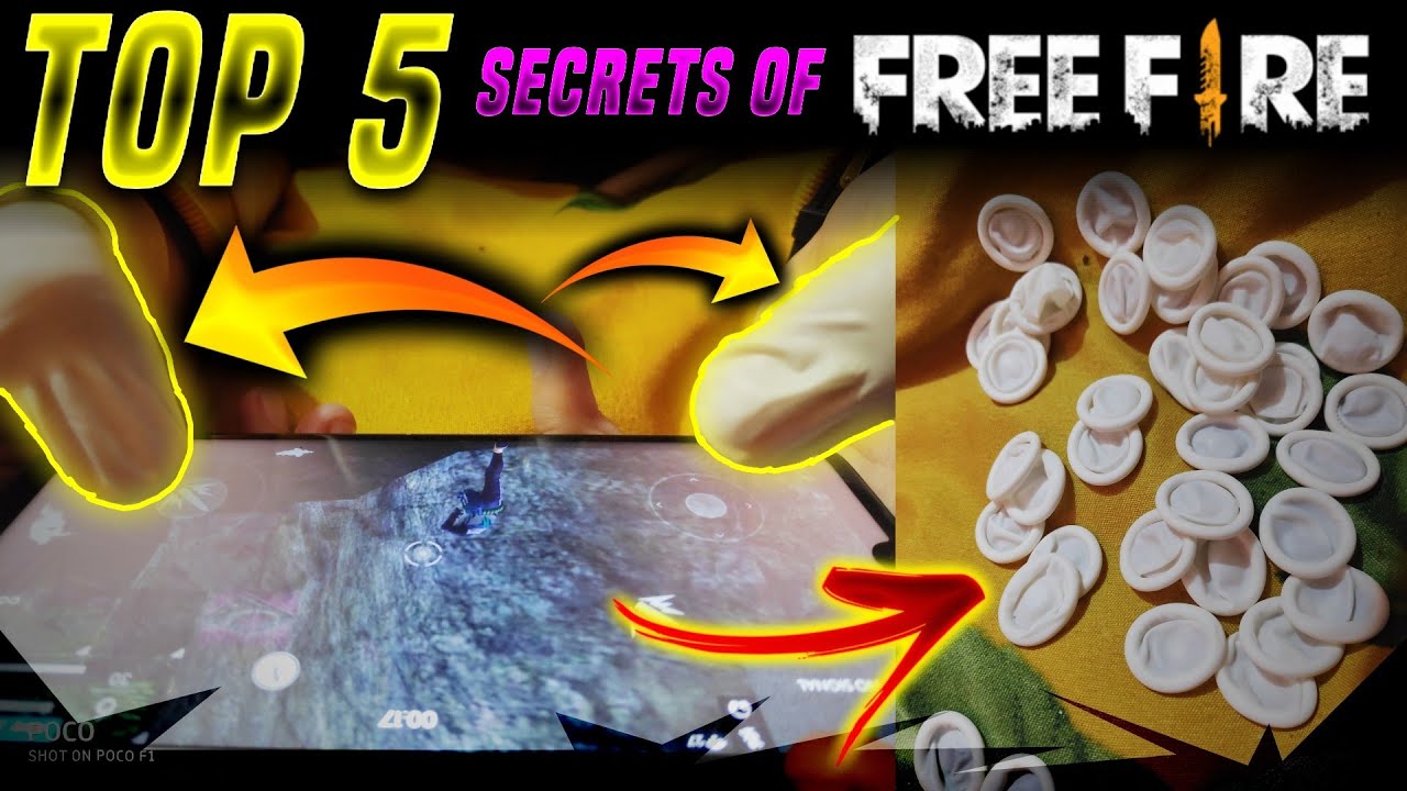 Top 5 Secrets Tips & Trick OF Free Fire🤔..??