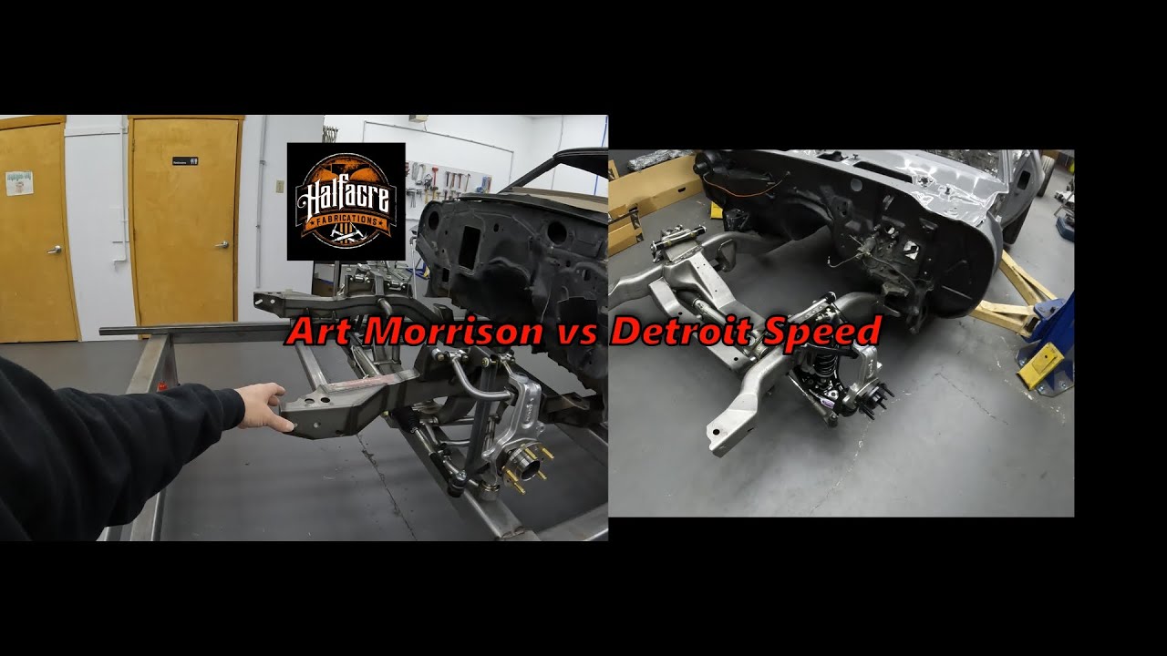 Перед покупкой посмотрите видео «Арт Моррисон против подрамников Detroit Speed ​​для Camaro».