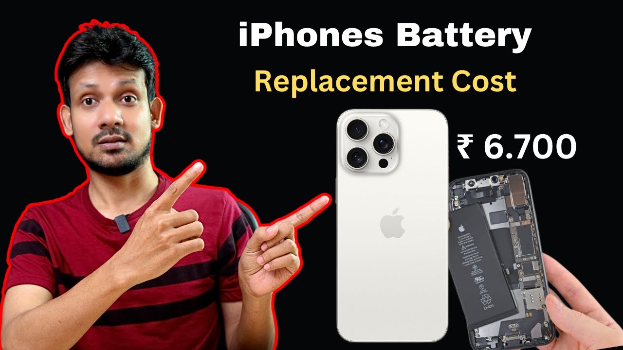 iPhones Battery Replacement Cost in India (2024) HINDI | When Should I Replace My iPhone Battery?