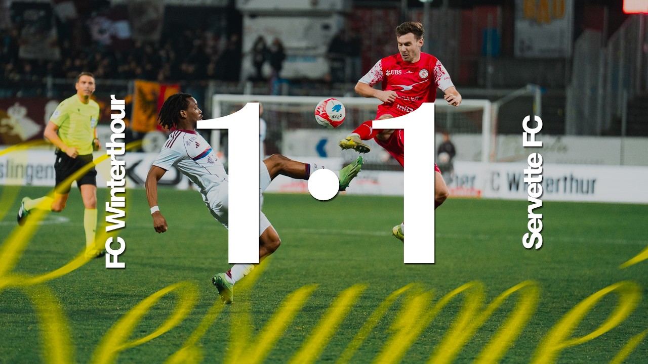 FC Winterthour 1-1 Servette FC | Le résumé du match