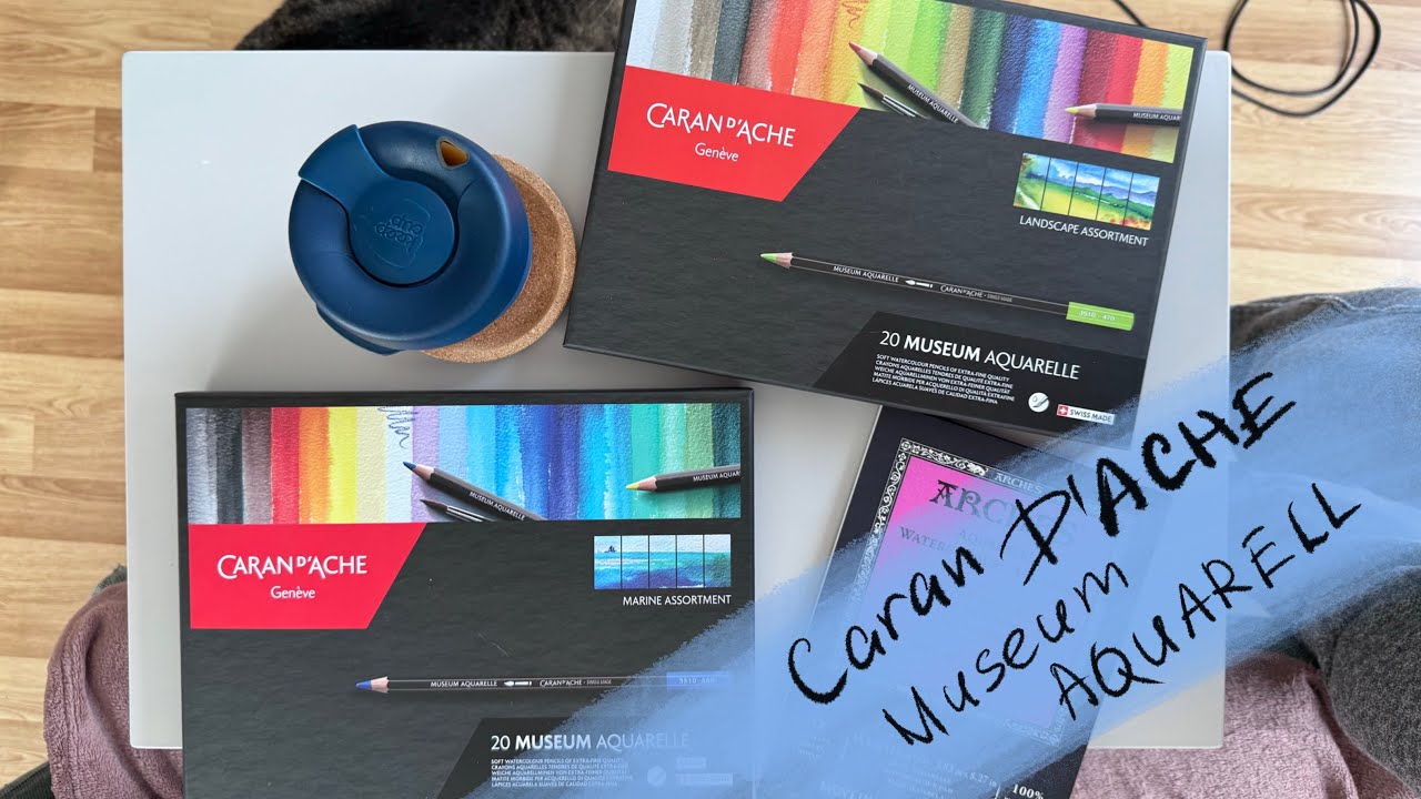 CARAN D’ACHE Museum Aquarelle pencils - Marine and Landscape sets